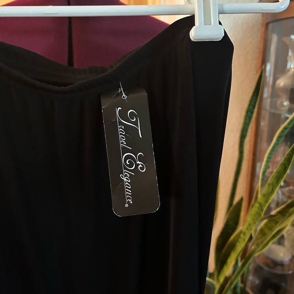 NWT Travel Elegance Black Pants - Picture 2 of 3